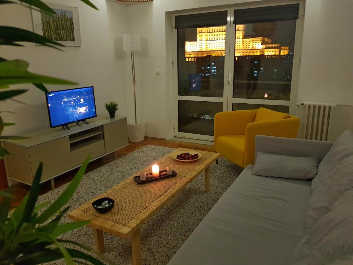 Apartment With Amazing View Near Old Town Bucarest Exterior foto